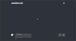 Desktop Screenshot of jakobov.com
